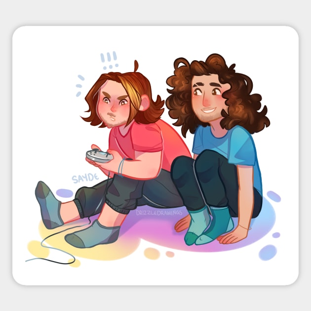 Game Grumps Sticker by drizzledrawings